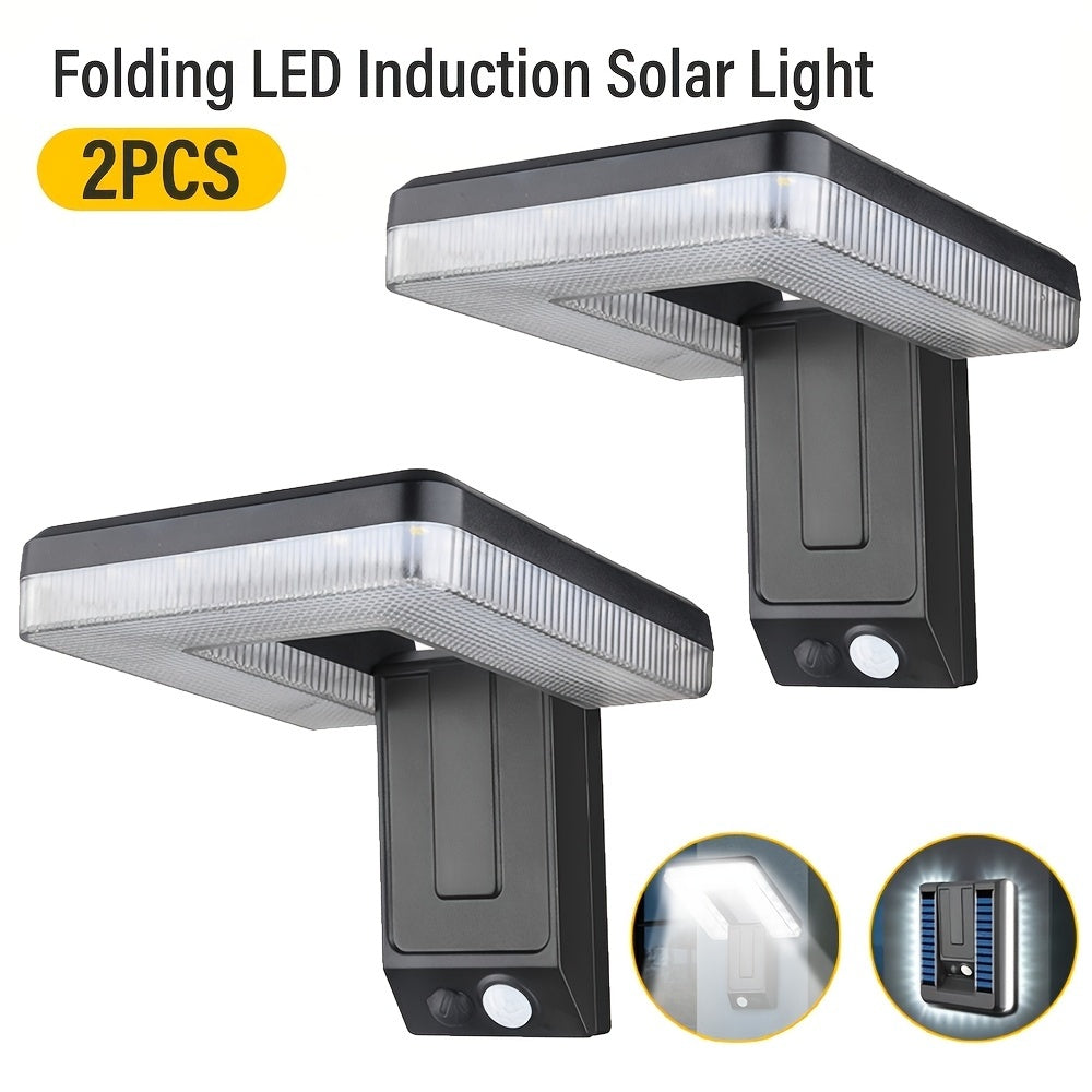 Solar Motion Sensor Outdoor Sconce Lights, LED Waterproof Dusk To Dawn