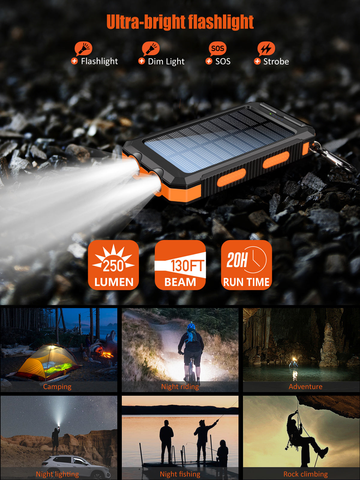 Portable Solar Power Bank