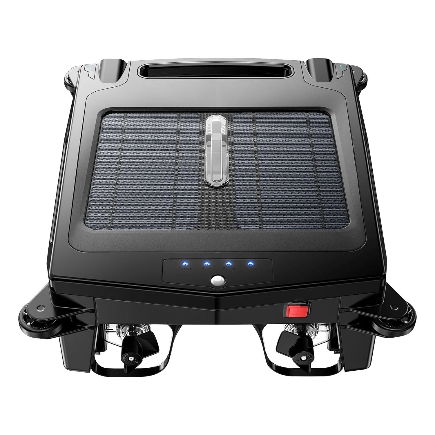 Solar Powered Robotic Pool Skimmer Automatic Swimming Pool Surface Cleaner