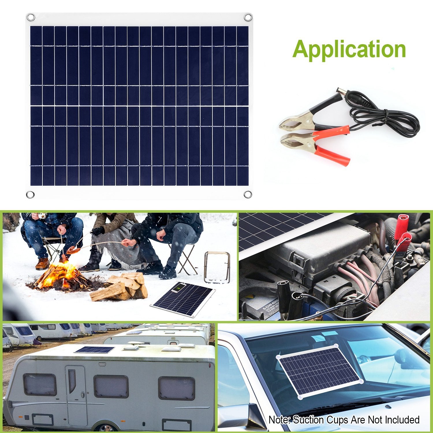 Outdoor Solar Panel 12V 25W
