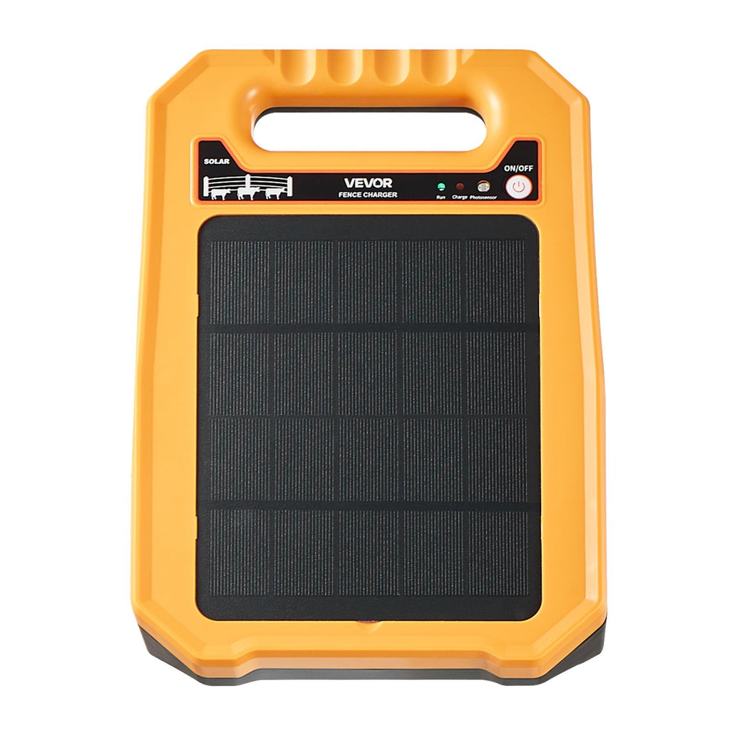 0.3J Solar Fence Charger 1.86 Miles Range Electric Fence Energizer For Livestock