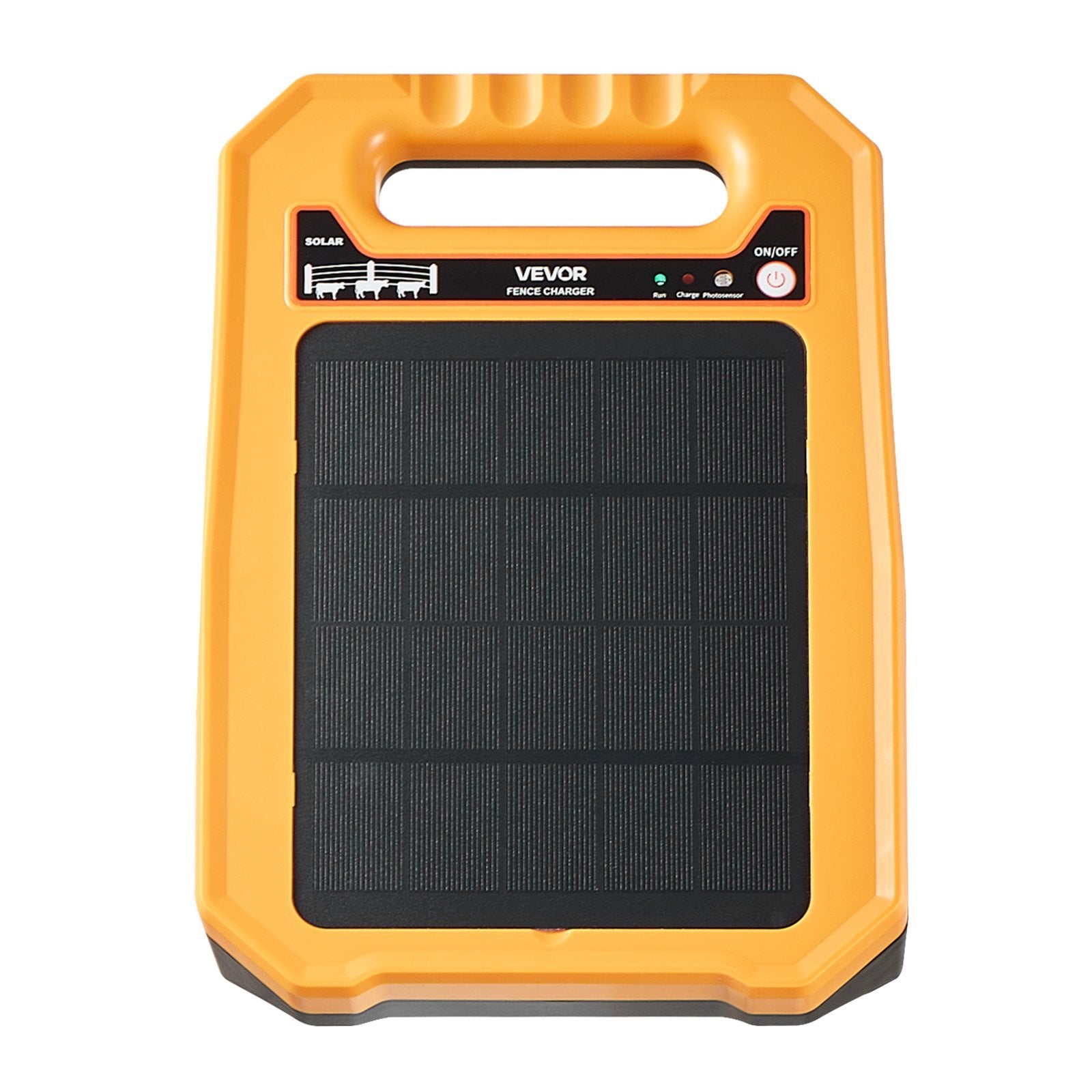0.3J Solar Fence Charger 1.86 Miles Range Electric Fence Energizer For Livestock