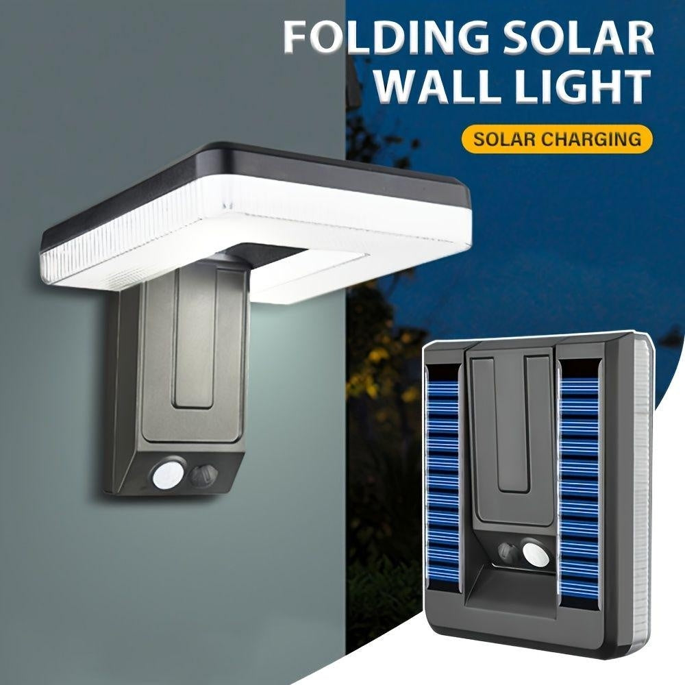 Solar Motion Sensor Outdoor Sconce Lights, LED Waterproof Dusk To Dawn