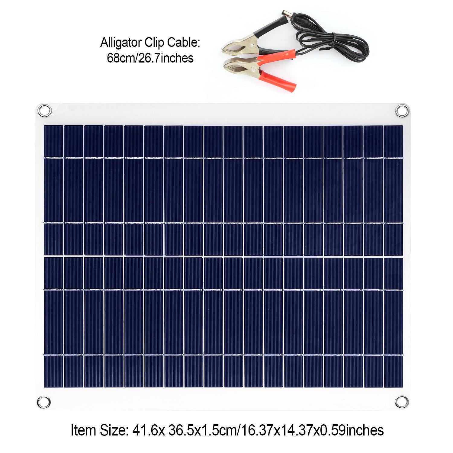 Outdoor Solar Panel 12V 25W