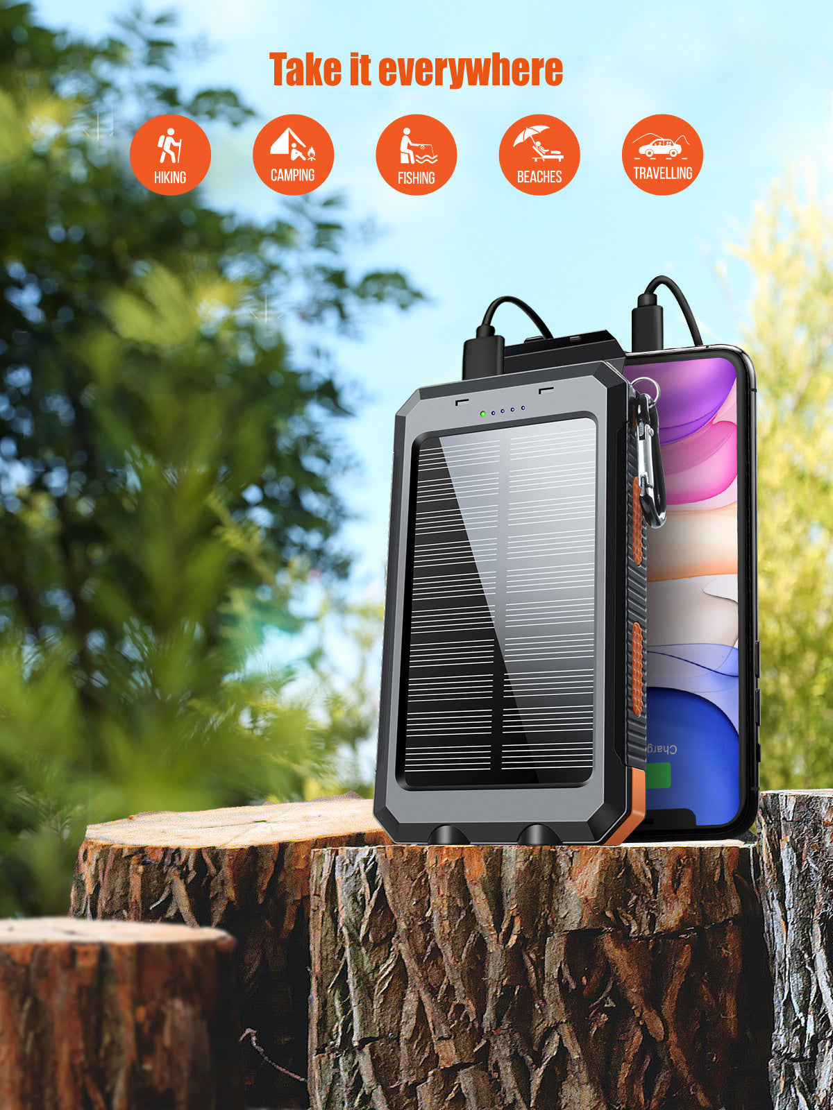 Portable Solar Power Bank